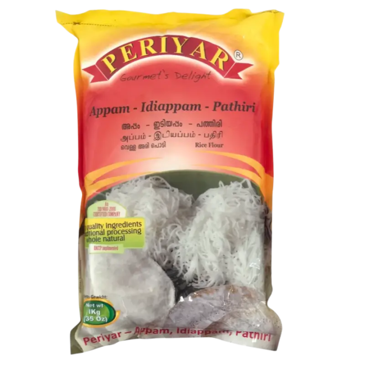 Periyar Roasted Rice Powder. Versatile flour for Kerala breakfast dishes.