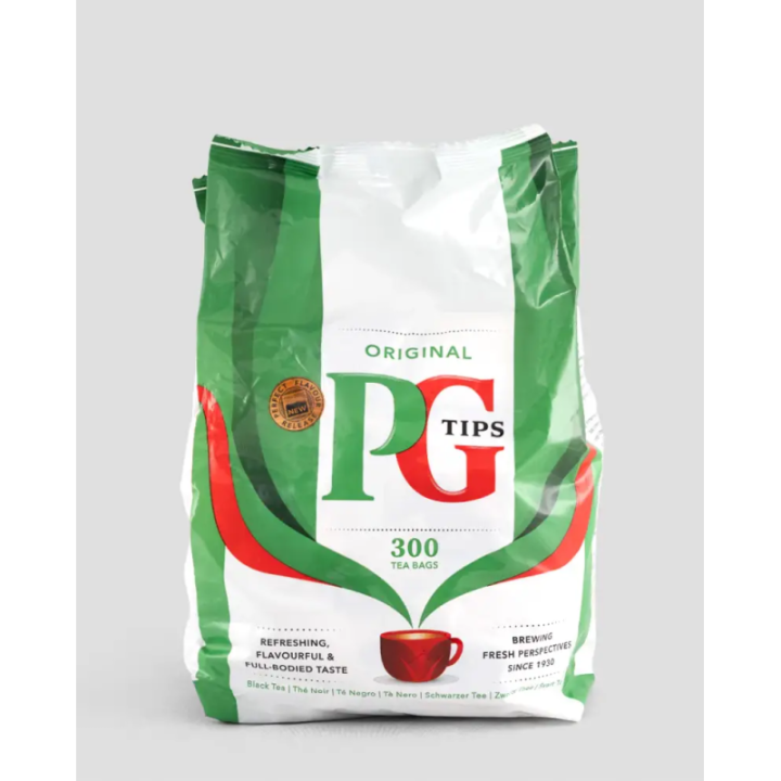 PG Tips 300 Bags. The nation's favourite tea in a value bulk pack.