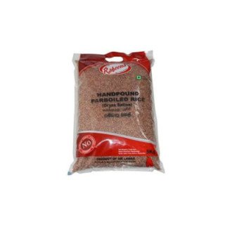Rabeena Handpound Parboiled Rice. Nutrient-rich red rice for a healthy diet.