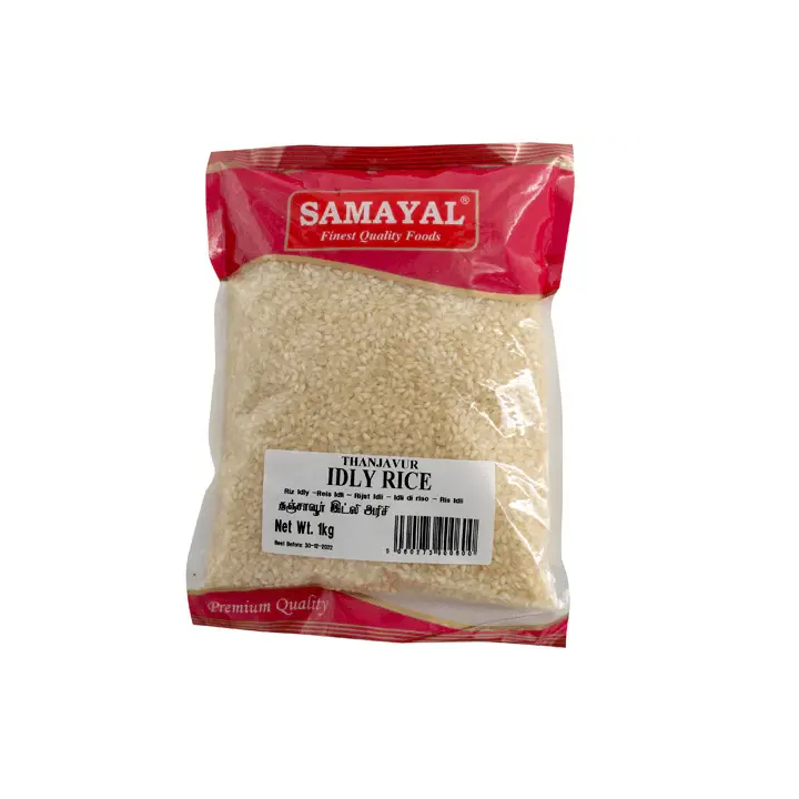 Samayal Idly Rice. For soft idlis and crispy dosas every time.
