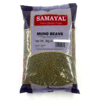 Samayal Mung Beans. Nutritious whole green lentils for healthy cooking.