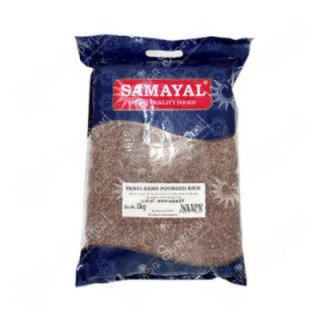 Samayal Vanni Rice. Traditional healthy red rice rich in fibre.