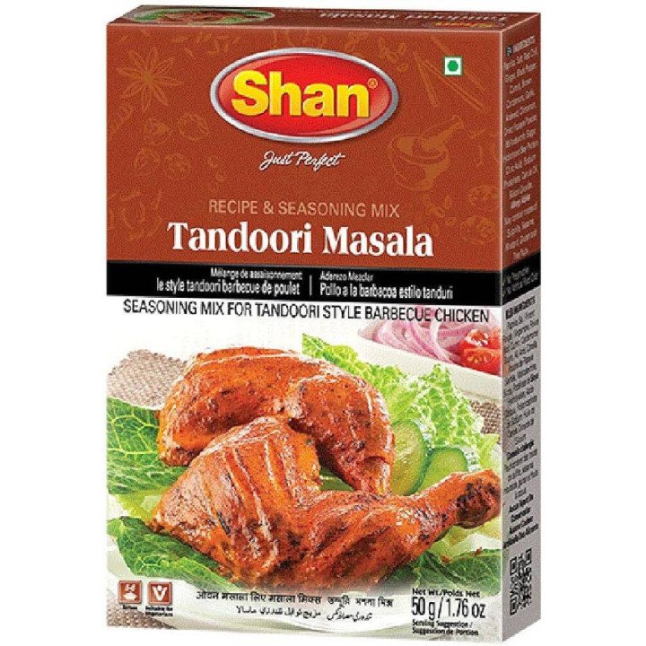 Shan Tandoori Masala. Authentic spice mix for tandoori chicken and BBQ.