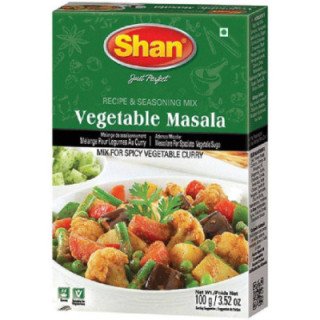 Shan Vegetable Masala. Perfect seasoning for delicious vegetable dishes.