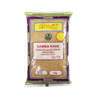 Shankar Samba Rava. Nutritious broken wheat for healthy breakfast upma.