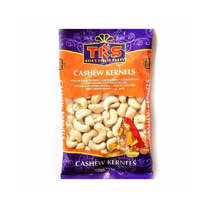 TRS Cashew Kernels. Premium whole nuts for cooking and snacking.