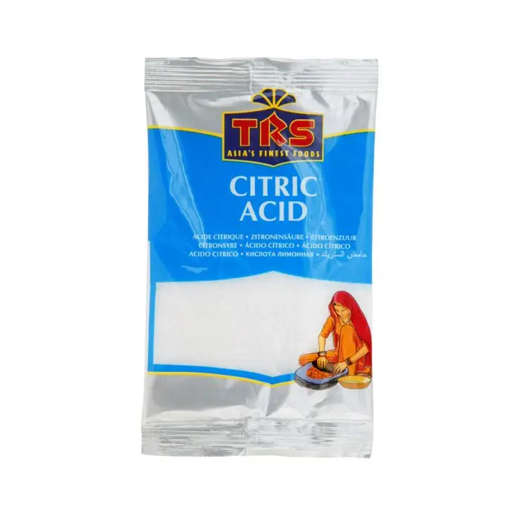 TRS Citric Acid. Versatile souring agent and preservative for cooking.