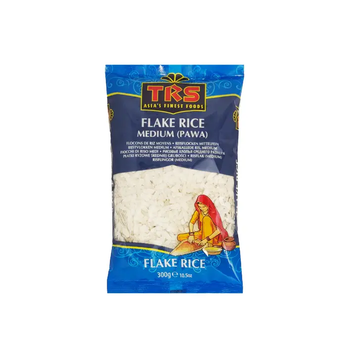 TRS Medium Flake Rice. Perfect for making traditional Poha breakfast.