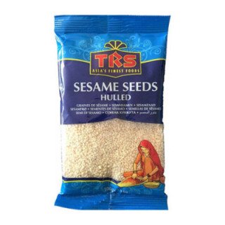 TRS Hulled Sesame Seeds. Premium white seeds for baking and garnishing.