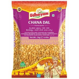 Udhaiyam Chana Dal. High-quality split gram for authentic Indian cooking.