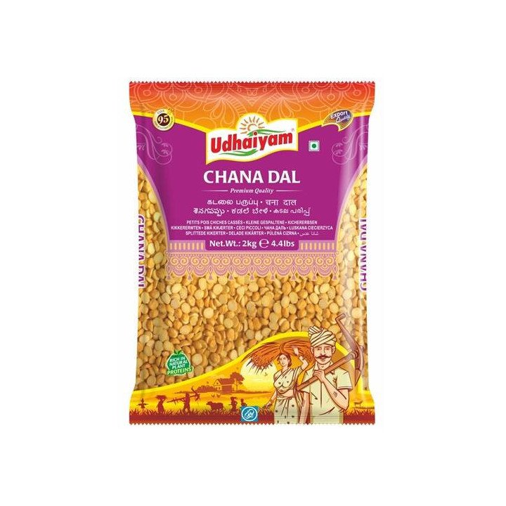 Udhaiyam Chana Dal. High-quality split gram for authentic Indian cooking.