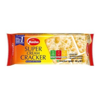 CBL Munchee Super Cream Cracker. The ultimate crispy and light snack for tea time.