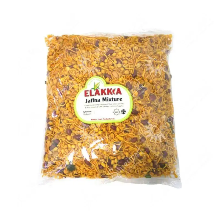 Elakkia Jaffna Mixture. A traditional and crunchy Sri Lankan savoury snack mix.