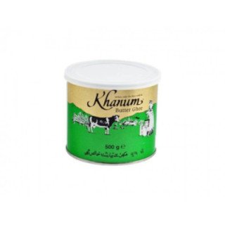 Khanum Pure Ghee. High-quality clarified butter for authentic Indian cooking.