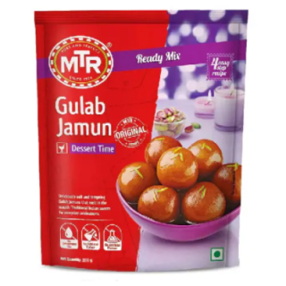 MTR Gulab Jamun Mix. Create authentic Indian sweets in minutes with this easy instant mix.