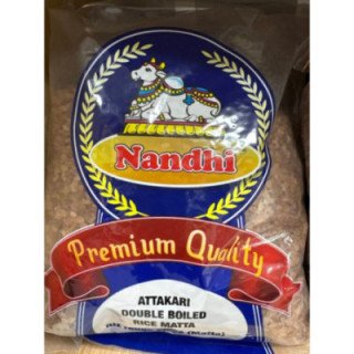 Nandhi Attakari Double Boiled Rice. Healthy and traditional red rice for authentic meals.