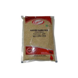 Rabeena Suduru Samba Rice. Premium fragrant tiny grain rice for special occasions.