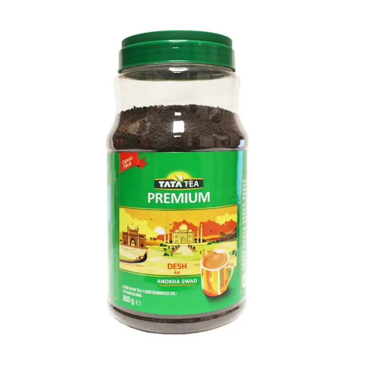 TATA Tea Premium. The perfect blend for a strong and refreshing cup of authentic Indian tea.