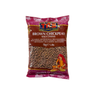 TRS Brown Chick Peas. Nutritious whole chickpeas for healthy curries and salads.