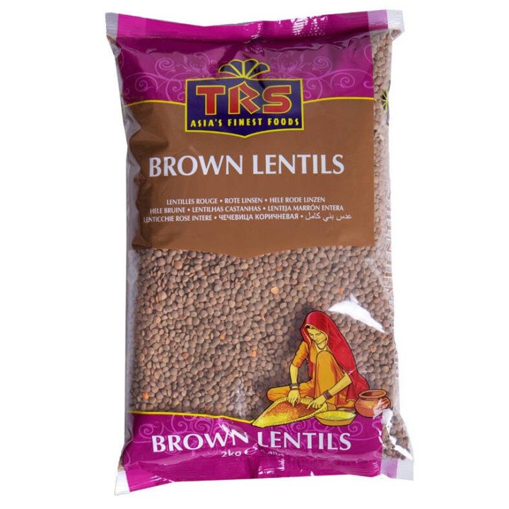 TRS Brown Lentils. Wholesome and protein-rich lentils for traditional cooking.