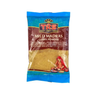 TRS Mild Madras Curry Powder. A perfectly balanced blend for a gentle curry flavor.