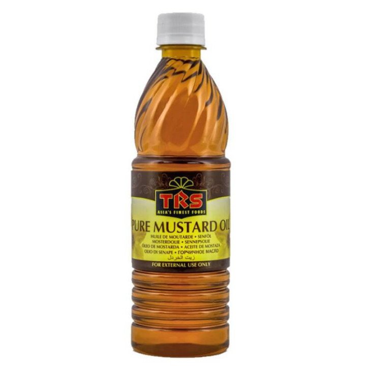 TRS Pure Mustard Oil. Sharp aroma and taste for authentic regional cooking.