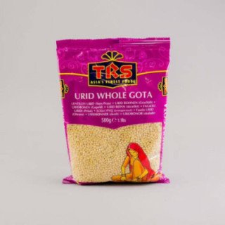 TRS Urid Whole Gota. Premium quality whole white lentils for the perfect batter.