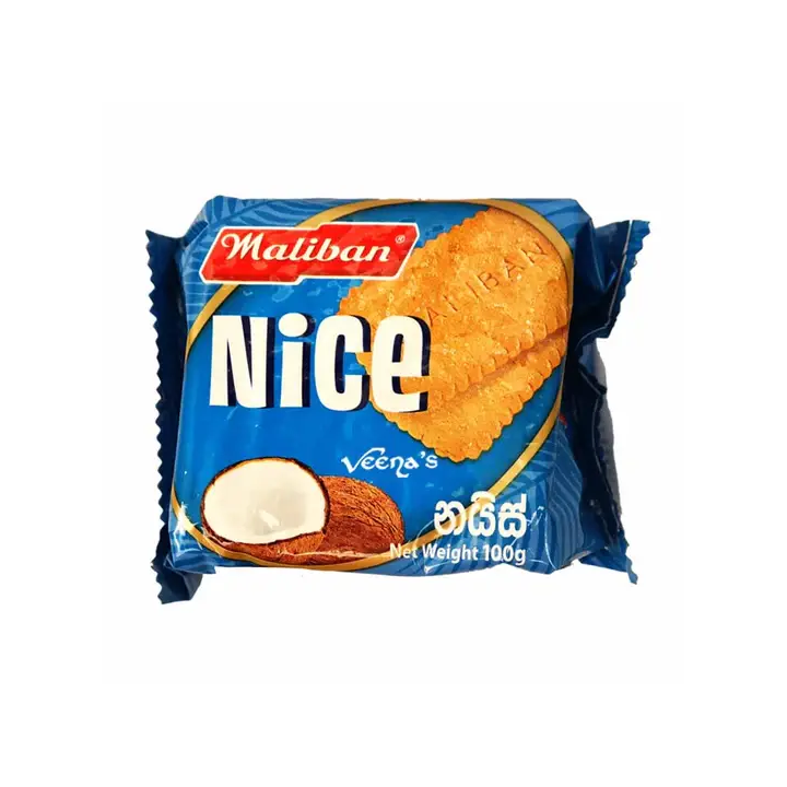 Enjoy the tropical taste of Maliban Nice Biscuits. Light