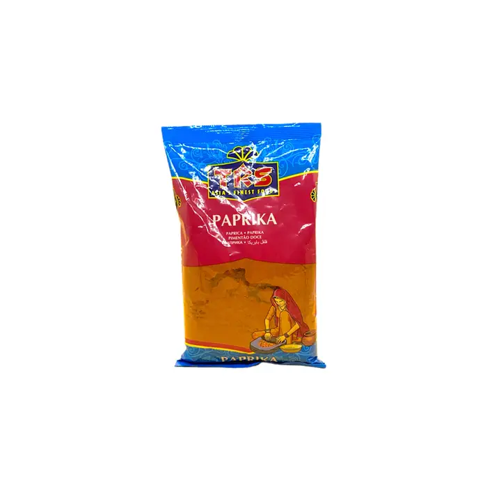 Shop TRS Paprika Powder for a rich red color and sweet flavor. A versatile spice for curries and marinades.