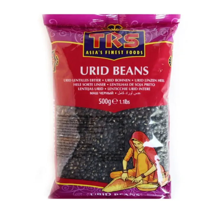 TRS Urid Beans are rich in protein and perfect for Dal Makhani or making traditional dosa batter.