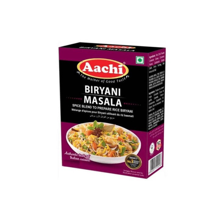 Buy Aachi Biryani Masala online. Authentic South Indian spice blend for delicious chicken or mutton biryani. Fast shipping.
