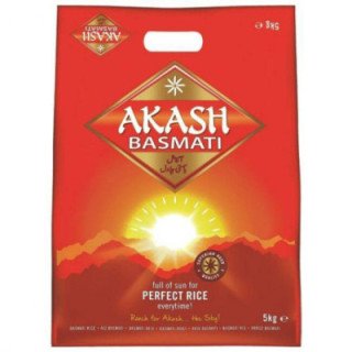 Akash Basmati Rice. Aromatic and long-grain rice perfect for biryani and pilau. Buy online.