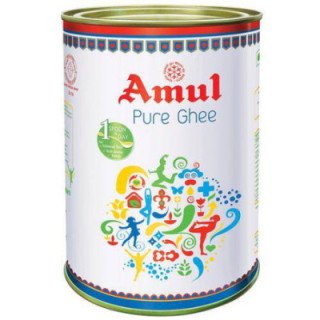 Amul Pure Ghee. The taste of India. Rich aroma and granular texture. Ideal for cooking and sweets.