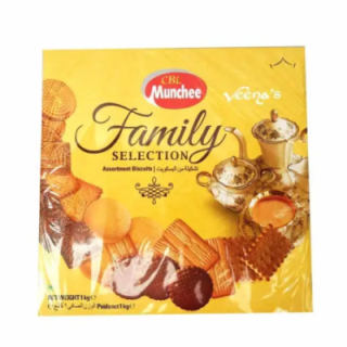 Munchee Family Selection. A mix of cream and plain biscuits for the whole family.