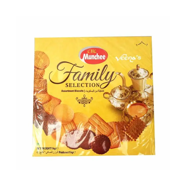Munchee Family Selection. A mix of cream and plain biscuits for the whole family.