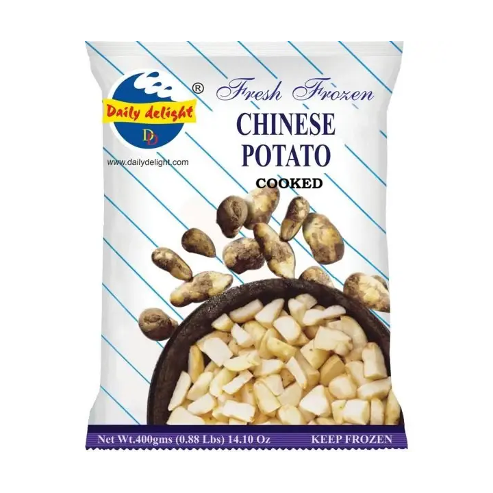 Daily Delight Cooked Chinese Potato. Ready to use Koorka for authentic Kerala curries.