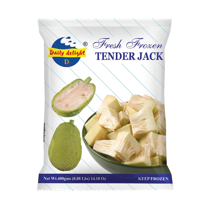 Daily Delight Tender Jackfruit. Young green jackfruit for authentic curries. Buy online.