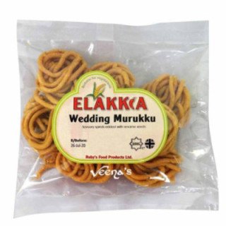 Elakkia Wedding Murukku. Traditional large crispy snack for special occasions.
