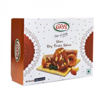 GRB Ghee Dry Fruits Halwa. A premium sweet filled with crunchy nuts and ghee.