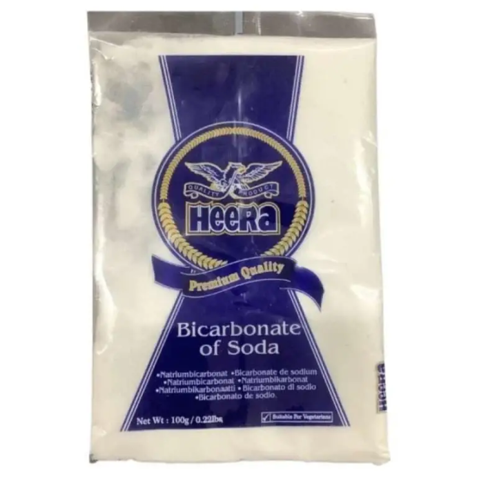 Heera Bicarbonate of Soda. Pure baking soda for cooking and cleaning.