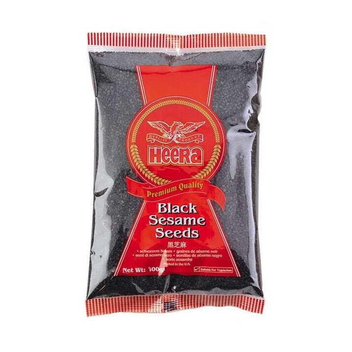 Heera Black Sesame Seeds. Rich nutty flavour for breads