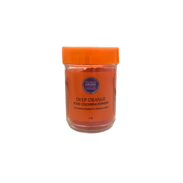 Heera Deep Orange Food Colour. Vibrant colour for tandoori dishes and sweets.