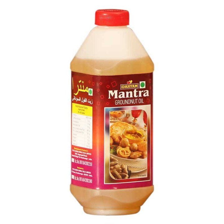 Idhayam Mantra Groundnut Oil. Traditional taste and aroma for South Indian cooking.