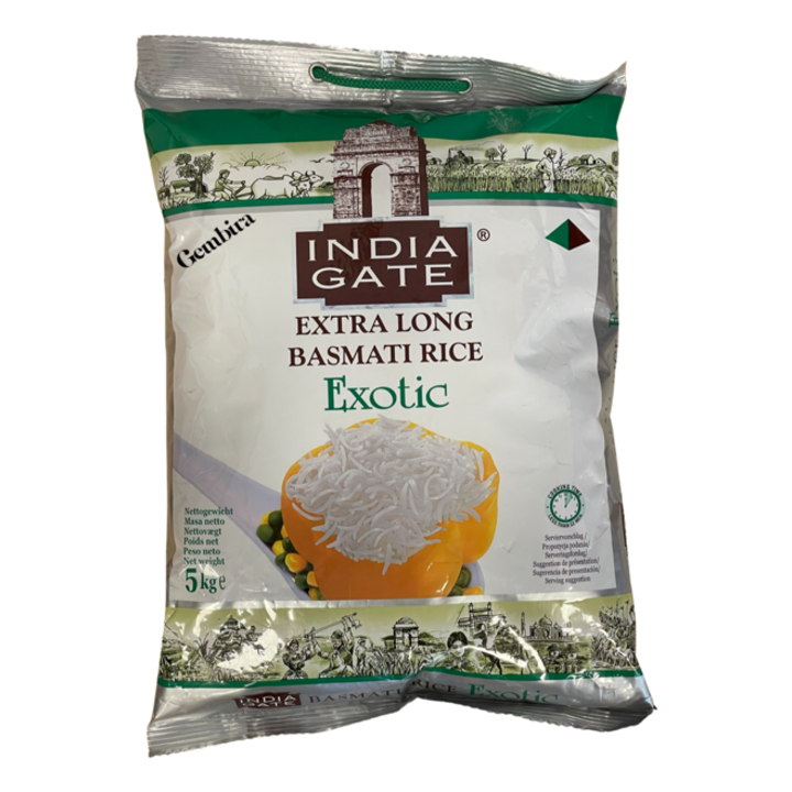 India Gate Extra Long Basmati Rice. The world's No.1 premium rice brand.
