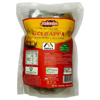 Jaimin Pani Puri. Make fresh and crispy puris at home instantly.