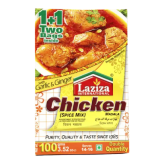 Laziza Chicken Masala. Essential blend for tasty chicken curry.