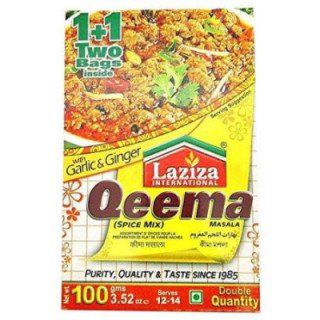 Laziza Qeema Masala. Perfect seasoning for minced beef or lamb.