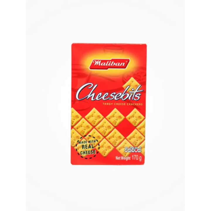 Maliban Cheesebits. Crunchy bite-sized cheese crackers. Perfect party snack.