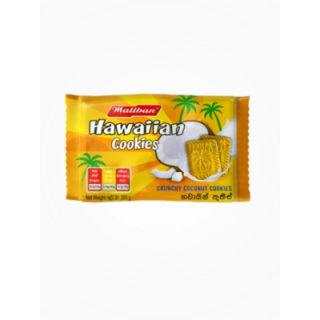 Maliban Hawaiian Cookies. Tropical coconut flavour in a crunchy cookie.