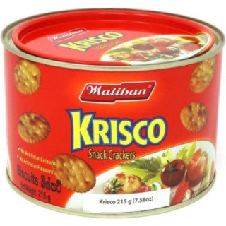 Maliban Krisco Biscuits. Light and crispy savoury crackers.